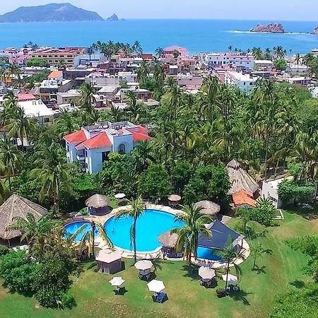 Hotel Hacienda De Melaque ซาน พาทริชิโอ เมลาเก ภายนอก รูปภาพ