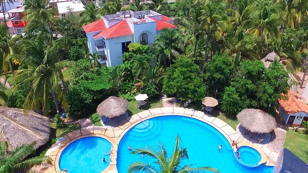 Hotel Hacienda De Melaque ซาน พาทริชิโอ เมลาเก ภายนอก รูปภาพ
